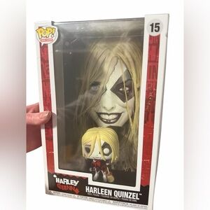 NEW Funko POP Comic Cover Harley Quinn Harleen Quinzel 15 Vinyl Figure